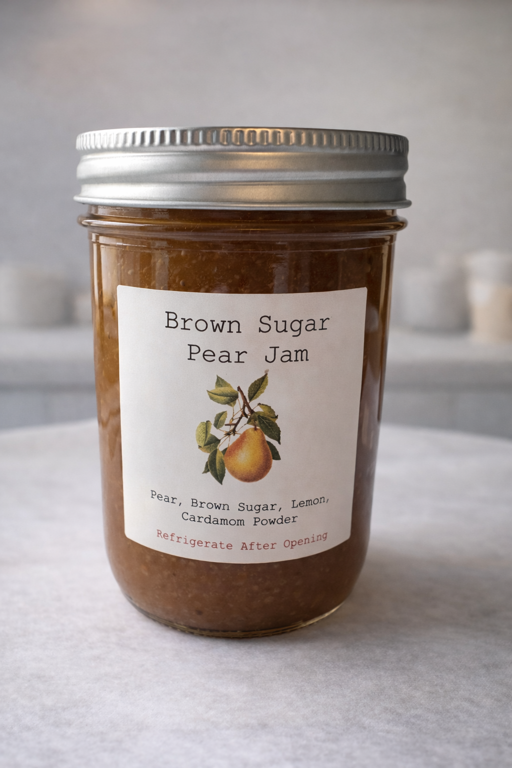Brown Sugar Pear Jam 250ml