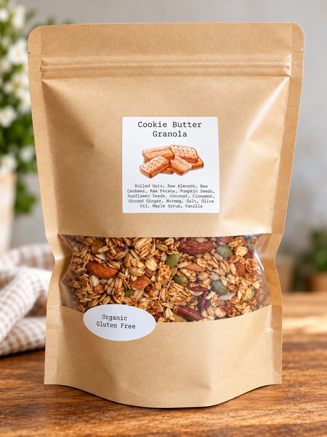 Cookie Butter Granola 1.2lb Bag