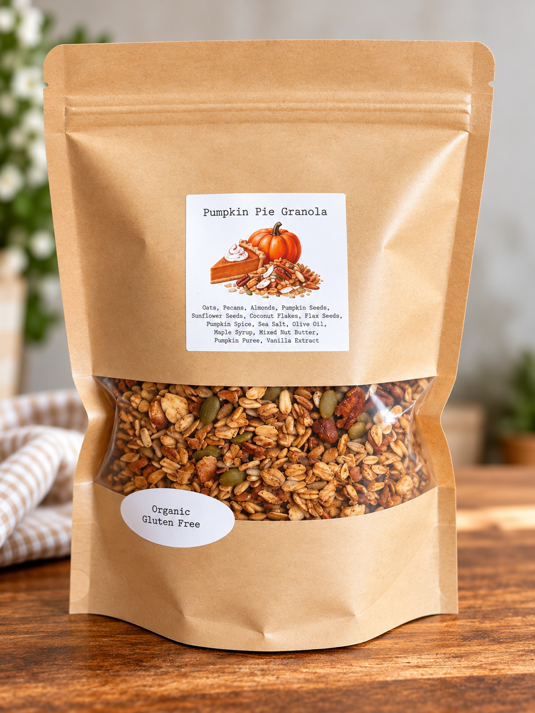 Pumpkin Pie Granola 1.2 lb Bag