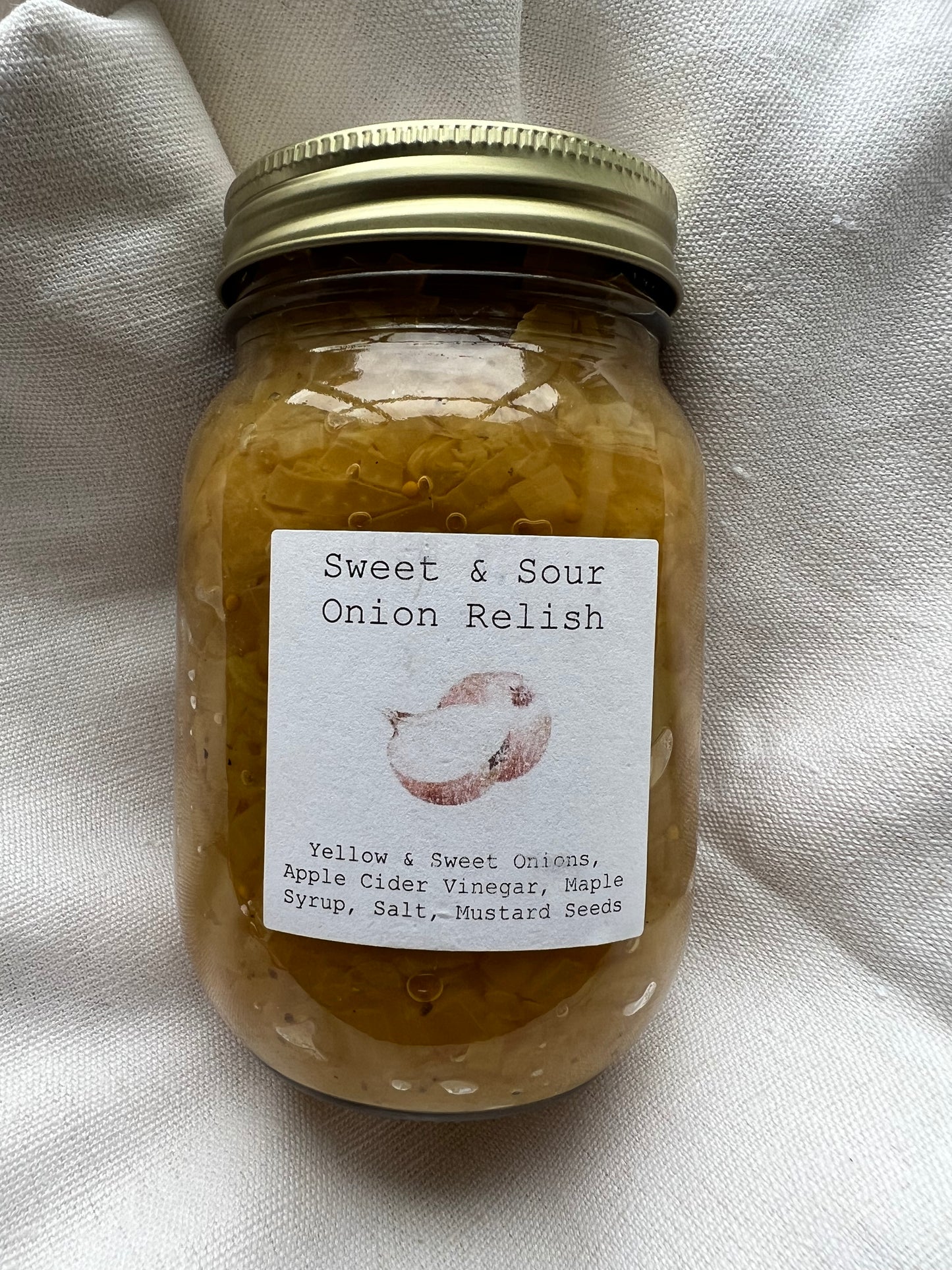 Sweet&Sour Onion Relish