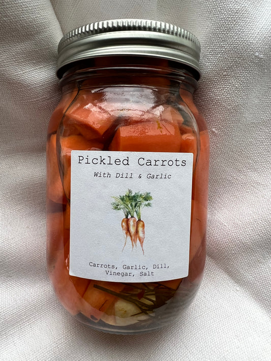 Pickled Carrots with Dill 500ml