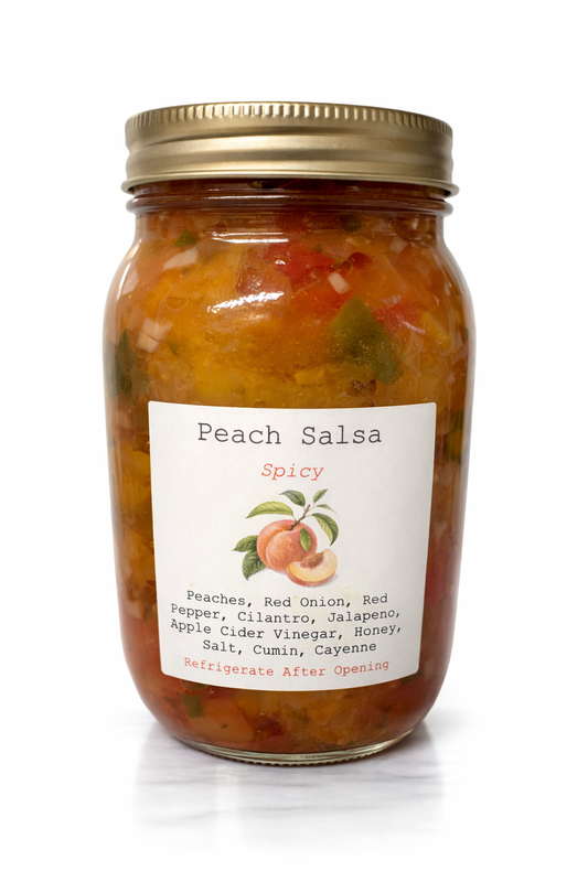 Spicy Peach Salsa 500ml