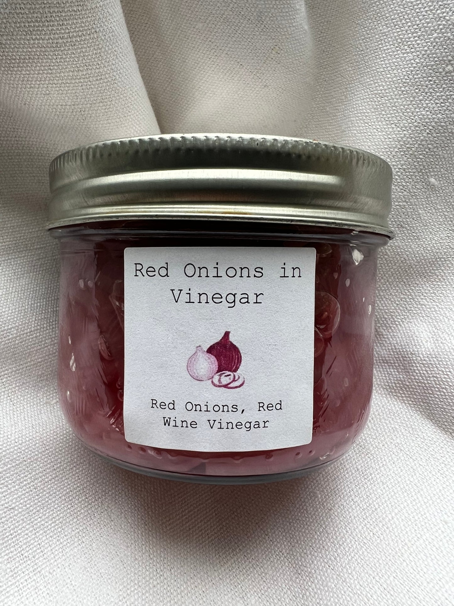 Red Onions in Vinegar 250ml