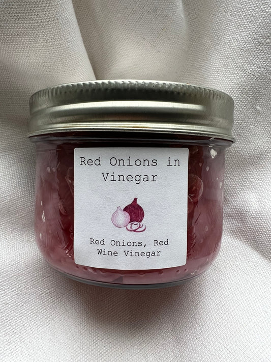 Red Onions in Vinegar 500ml