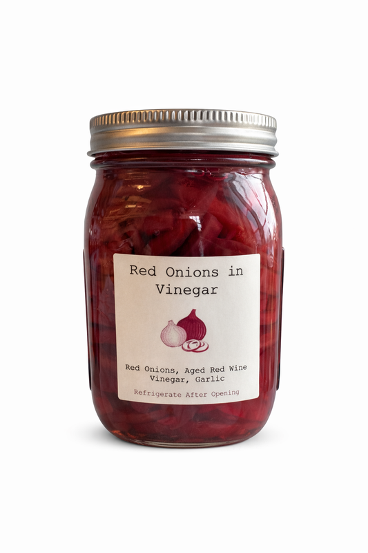 Red Onions in Vinegar 500ml
