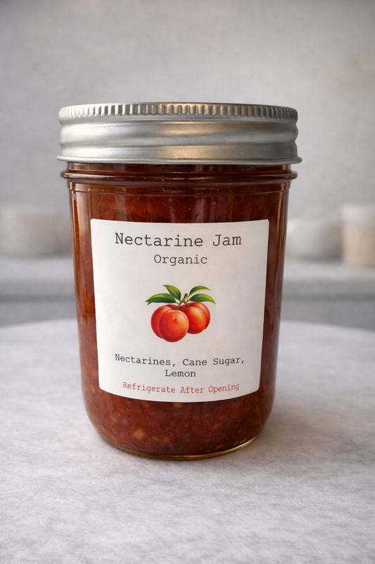 Nectarine Jam (Organic)250ml