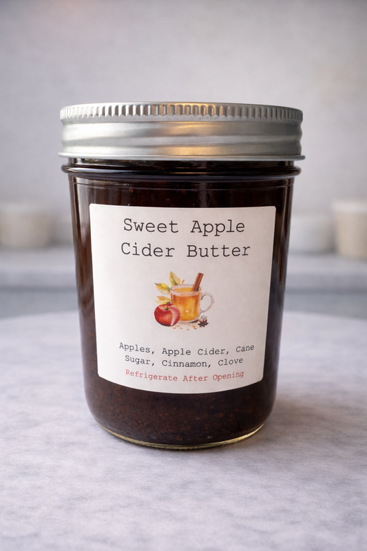 Sweet Apple Cider Butter 250ml