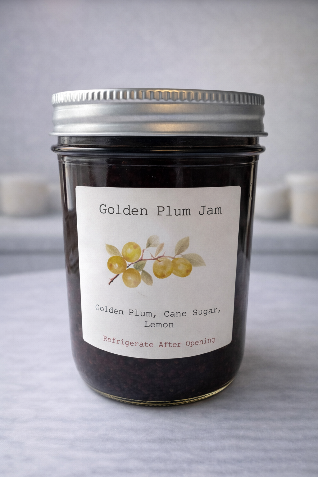 Golden Plum Jam 250ml