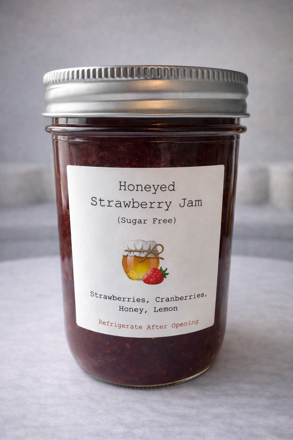 Honeyed Strawberry Jam 250ml