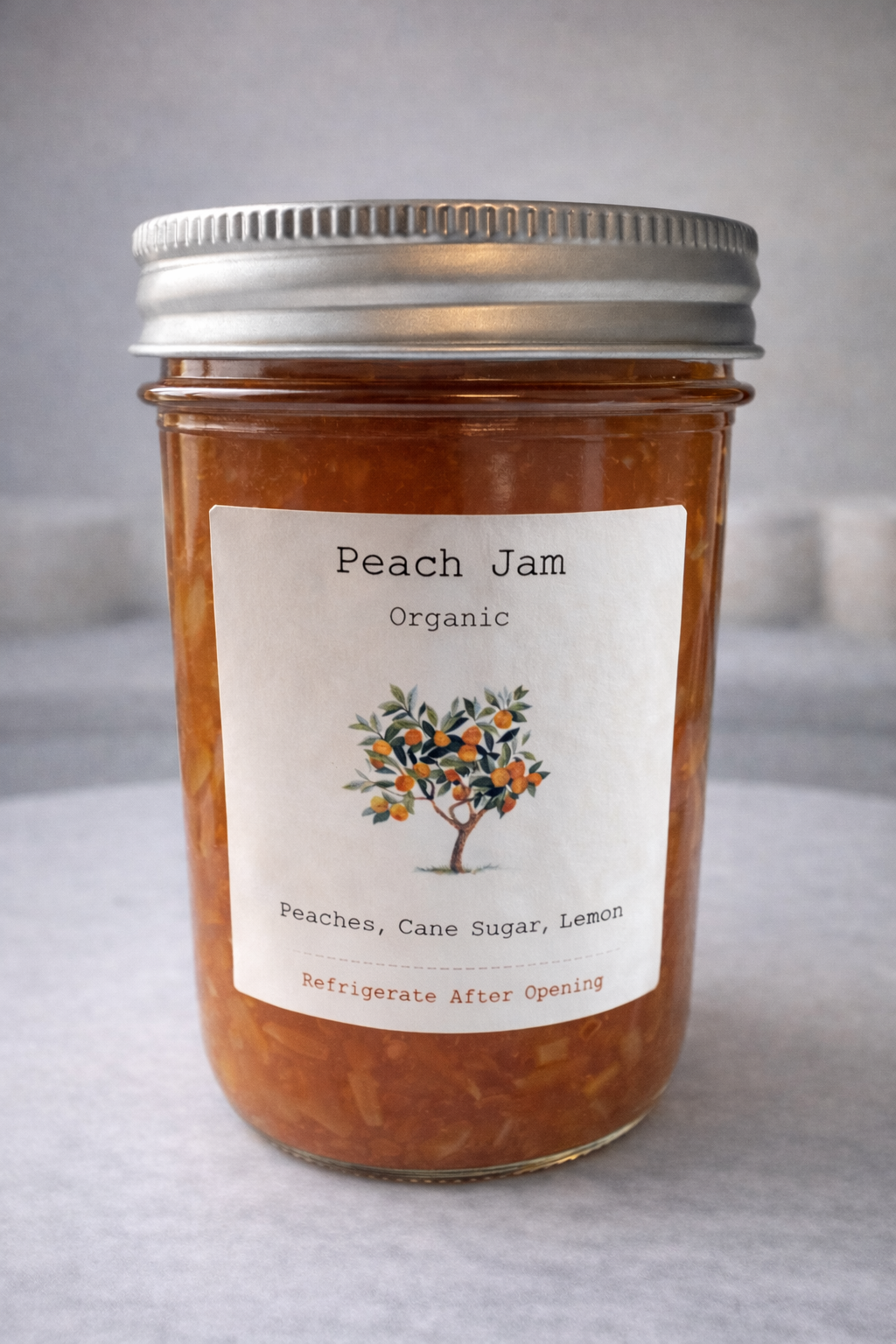 Peach Jam (Organic)250ml