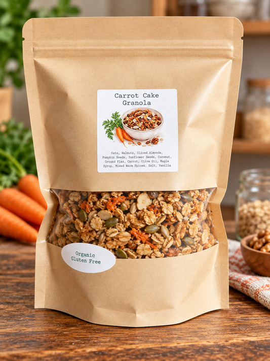 Carrot Cake Granola 1.2lb Bag