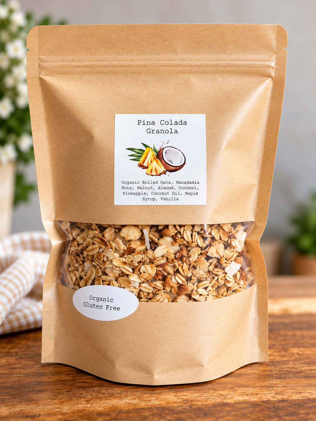 Pina Colada Granola 1.2lb Bag