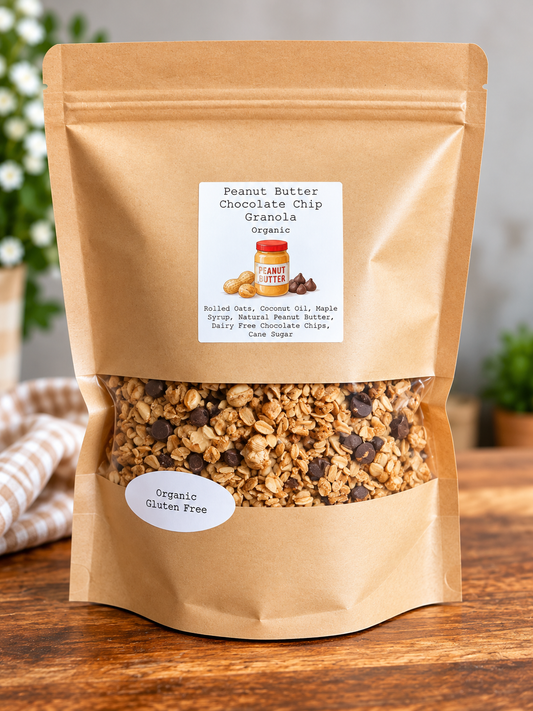Peanut Butter Chocolate Chip Granola 1.2lb Bag