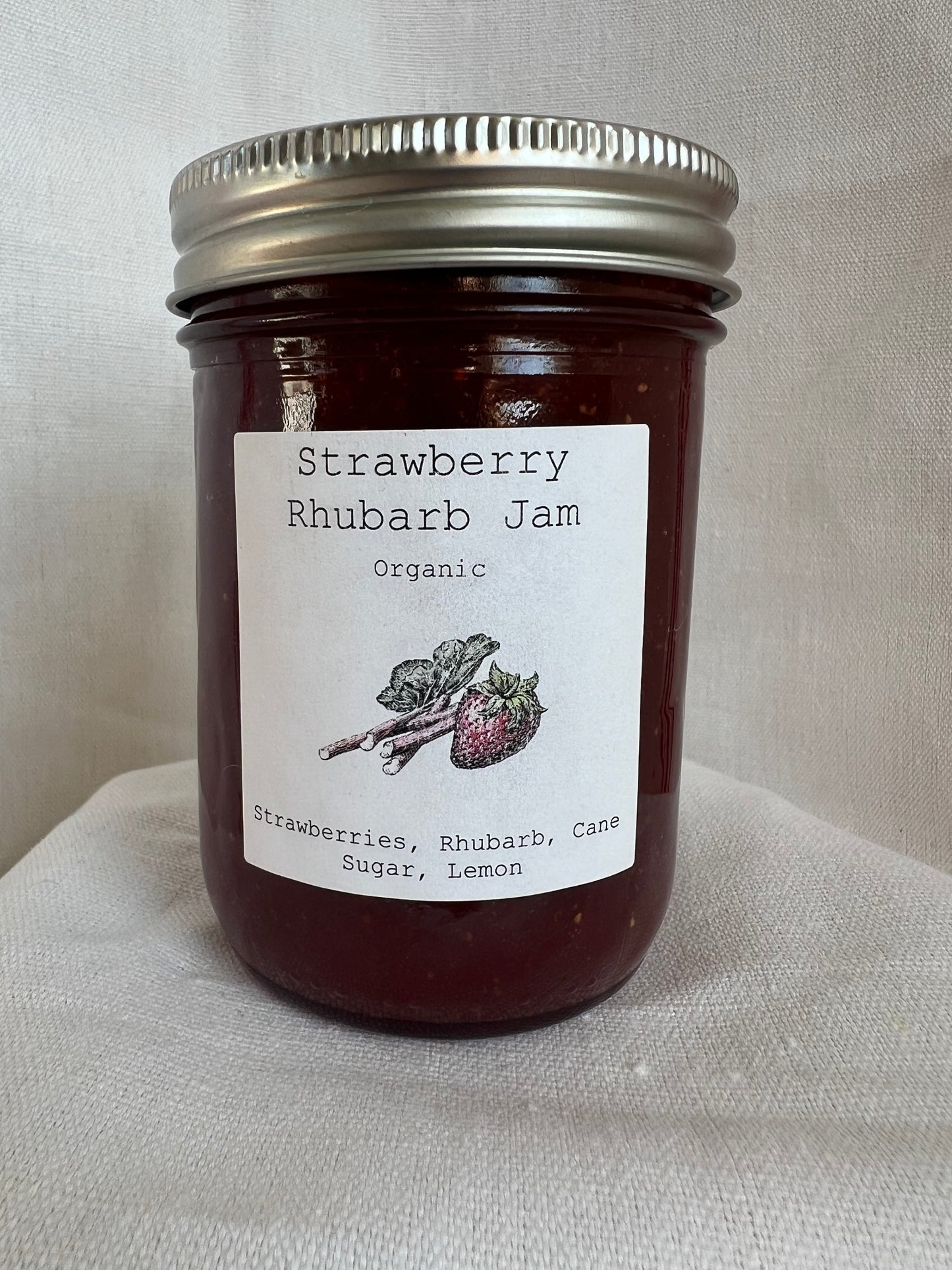 Strawberry Rhubarb Jam 250ml