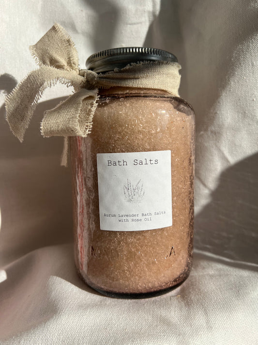 Aurum Lavender Bath Salts 1L